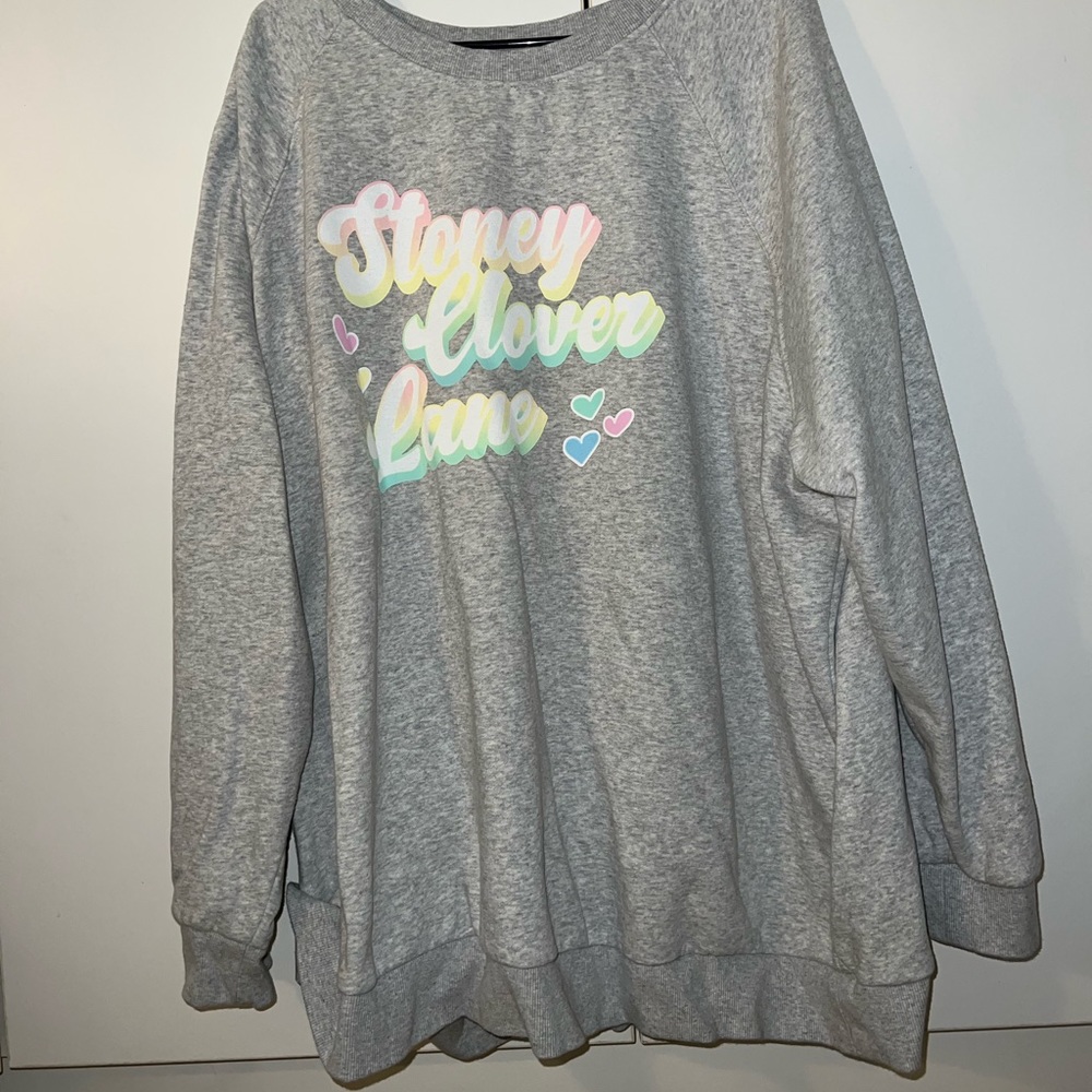 Stoney Clover Lane x Target Grey Sweatshirt